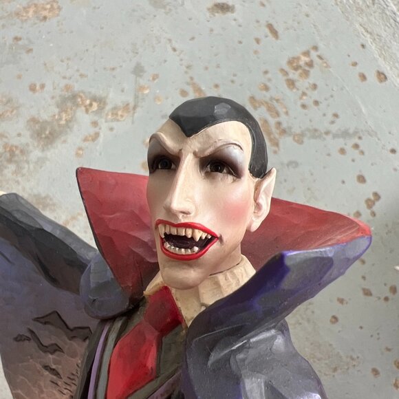 Jim Shore Heartwood Creek Love at First Bite Halloween Vampire figurine - Picture 2 of 16
